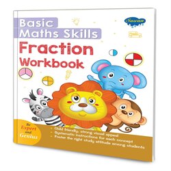 Sawan Basic Maths Skills - Fraction Workbook